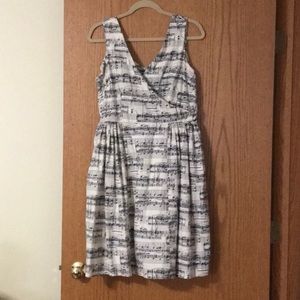 Adorable music print dress